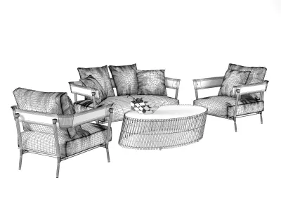 Outdoor Set 16 3D model