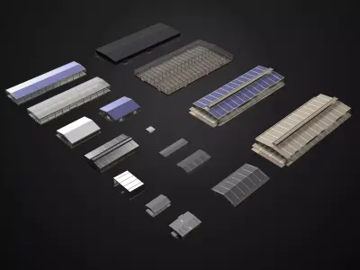 Warehouse pack 25K06 3D model