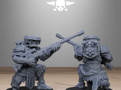 Scavenger Snipers 3D print model