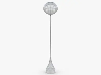 1448 - Floor Lamp Low-poly 3D model