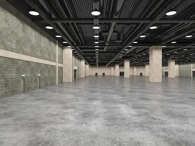 Fair Exposition Center 3D model