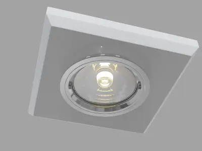 Downlight Metal Modern DL292-2-3W-W Maytoni Technical Free 3D model