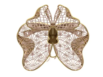 Golden Wings-Wings of Summer-Half Set-H2-18- 3D print model