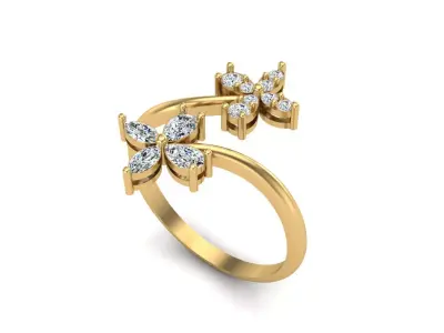 Jewelry ring 405 3D print model