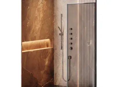 Shower 13 3D model
