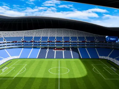 World Cup 2026 Stadiums - Mexico 3D Model Pack