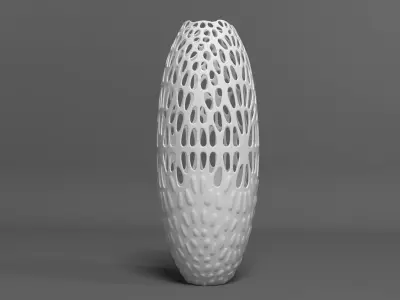 Lace Vase 3D model