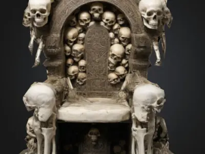 The Bone King Collection 3D Model Pack