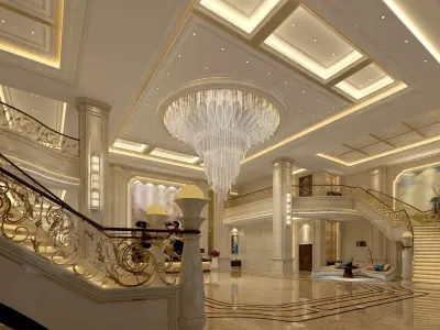 Lobby 02 3D model