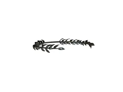 Laurel Wreath Head v1 008 Low-poly 3D model