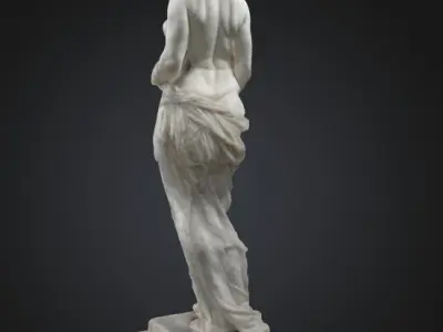 Women Sculpture Grec 3D model