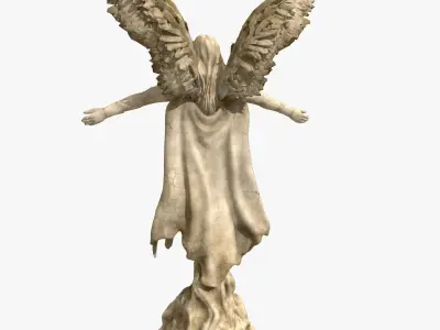 Angel Statue 3D model