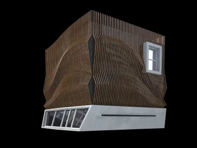 Public Building 3D model