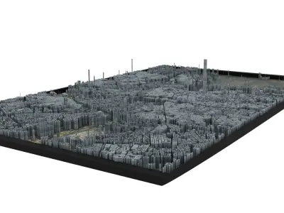 City of Madrid 3D model
