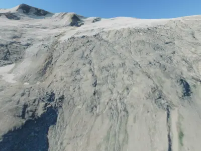 Mountain Valley British Columbia Canada 3D model