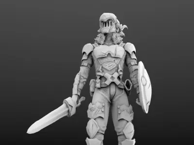 Goblin Slayer from Goblin Slayer series 3D print model