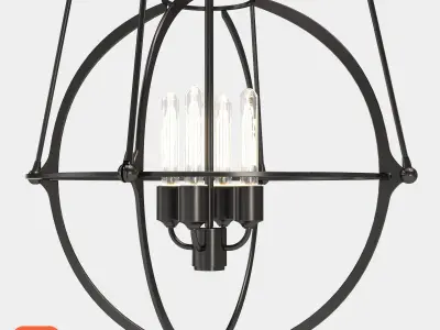 Boyd lighting Cosmo pendant 3D model