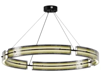 Hudson Chandelier Low-poly 3D model