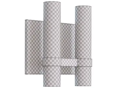 RH Ravelle Double Sconce 3D model