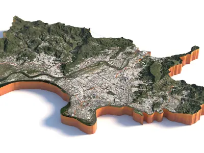 Taipei City Taiwan 3D model