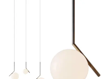 IC Light Suspension 3D model