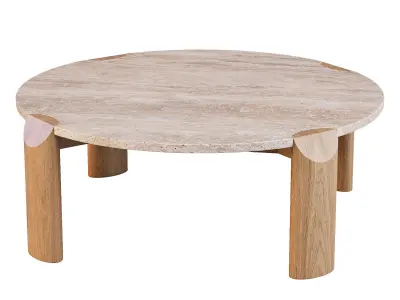 GlobeWest Willa - Coffee and Side Table 3D model