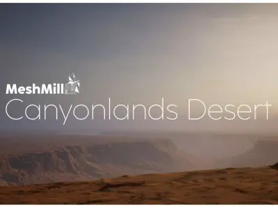 Canyonlands Desert - Environment 3D model