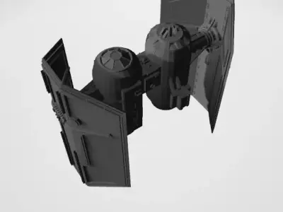 Star-Wars-tie-bomber star wars tie fighter 3D print model