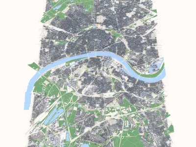 Cologne City Germany 3D model