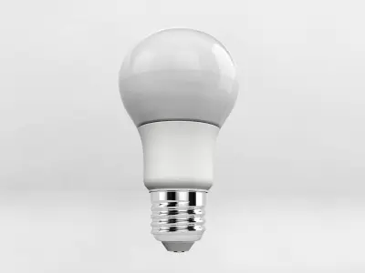 LED lamp A60 type 3D model