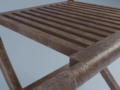 exterior chair 3D model