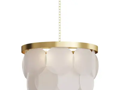 Geosphere Chandelier 3D model