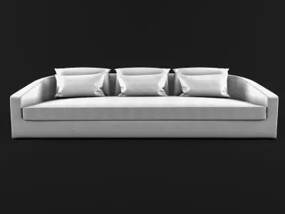  Harbour Outdoor - Barcelona Sofa 3 Seat 3D model
