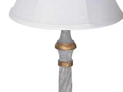 Palmateer Table Lamp 3D model