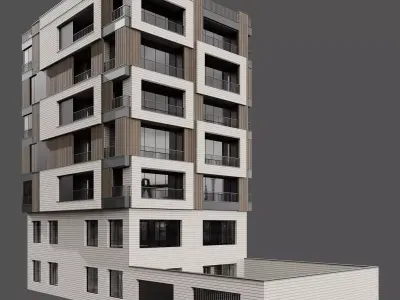 RESIDENTIAL BUILDING NO112 A 3D model