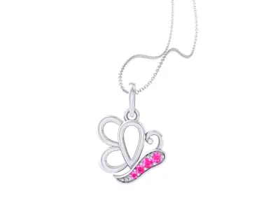 Kids Pendants 3dm STL OBJ FBX Renders Details 3D print model 5