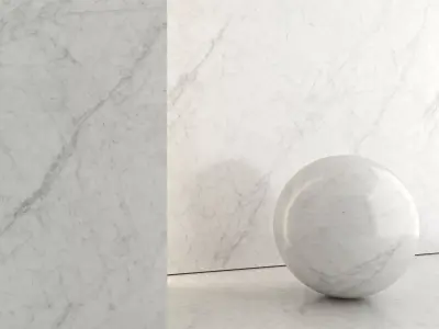 Marble Material and Porcelain Stoneware Tiles - Set 14 Texture