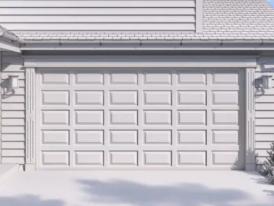 Garage Door 07 3D model