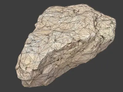 Heidi Stone Low-poly 3D model