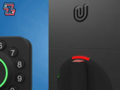 Digital Door Lock - Inspired by Ultraloq U-Bolt Pro 3D model