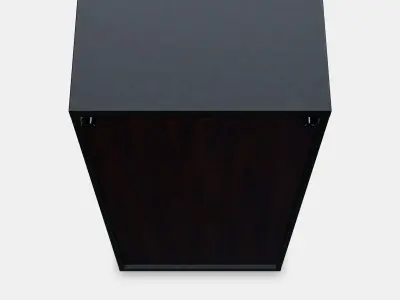 BESTA Shelf unit with doors 12 Low-poly 3D model
