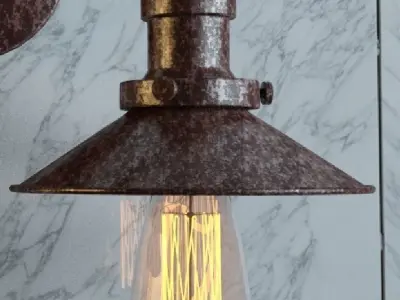  Sconce 9 Loft Design 3D model