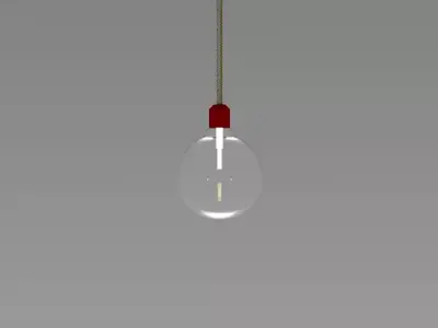 Light bulb 3D model