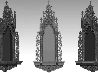 Catholic Altar V2 3D print model