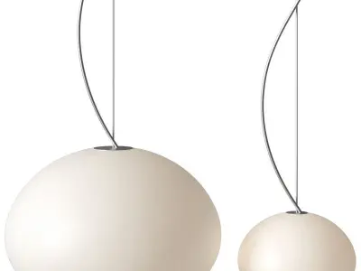 Fluid Pendant Lamp 3D model