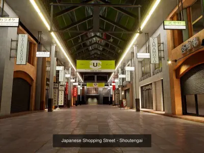 Japanese Pack Collection 2 - 5 High-Quality Asset Packs