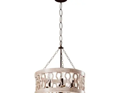 Fenn 3 Chandelier 3D model