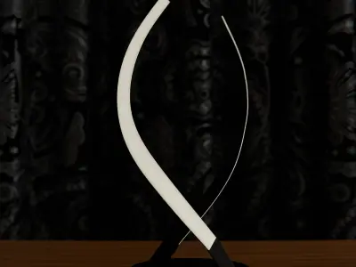 Modern Lamp Light Low-poly 3D model