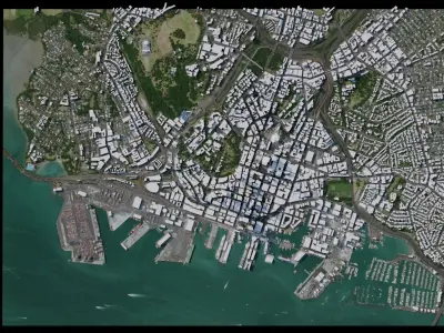 Auckland - New Zealand 3D model
