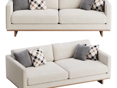 Everly sofa 3D model